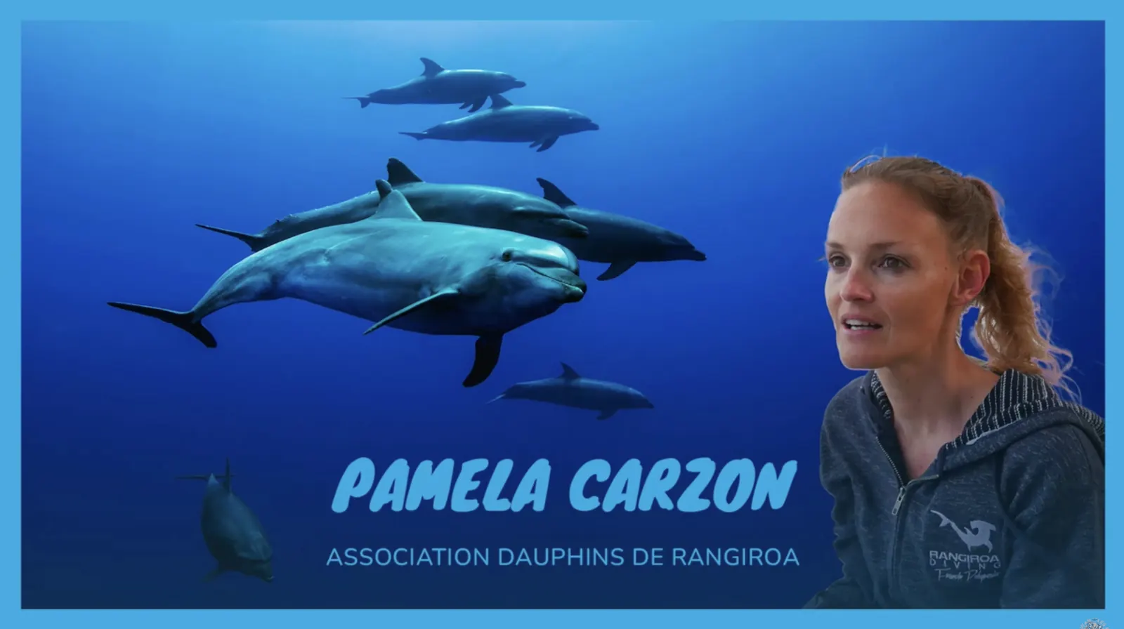 Podcast : Pamela Carzon décrypte les interactions plongeurs-dauphins à Rangiroa